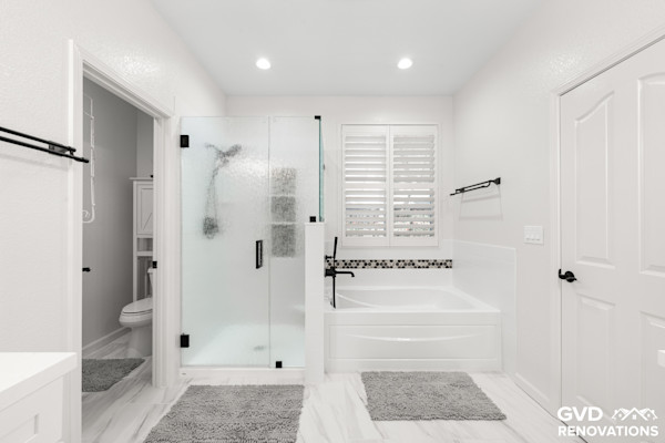 Master and Hall Bathroom Refresh in Sacramento