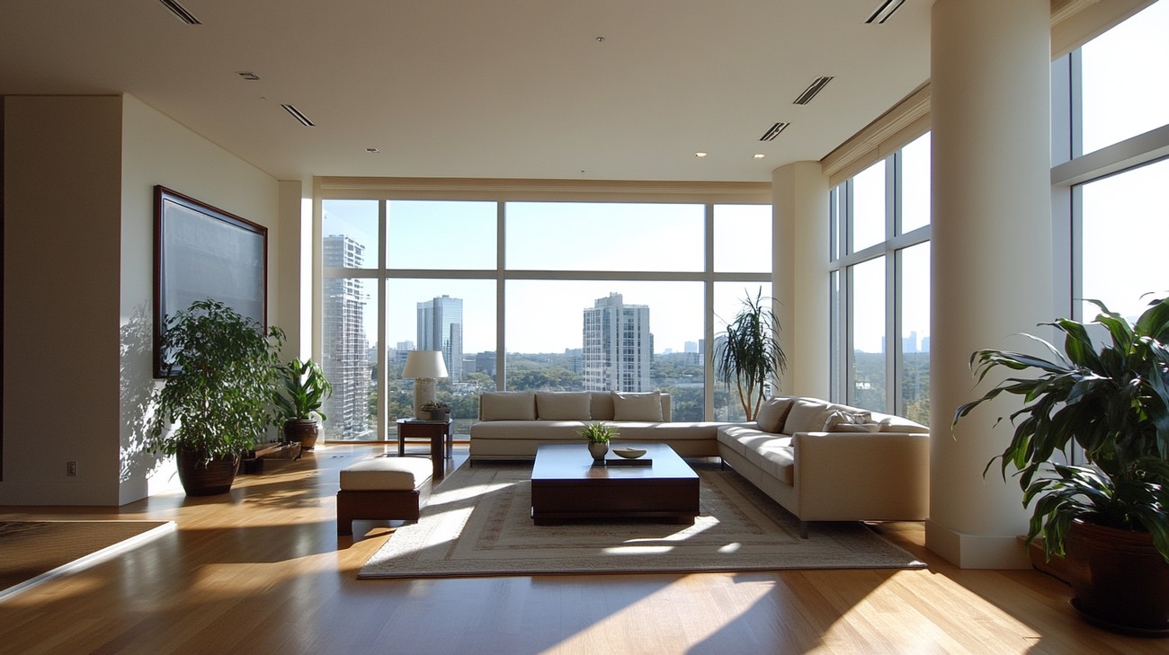 floor to ceiling windows photo