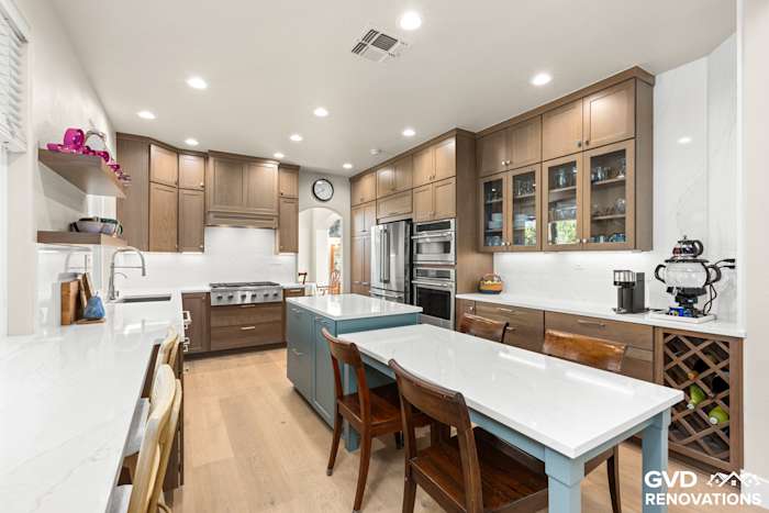 Kitchen & Fireplace Renovation