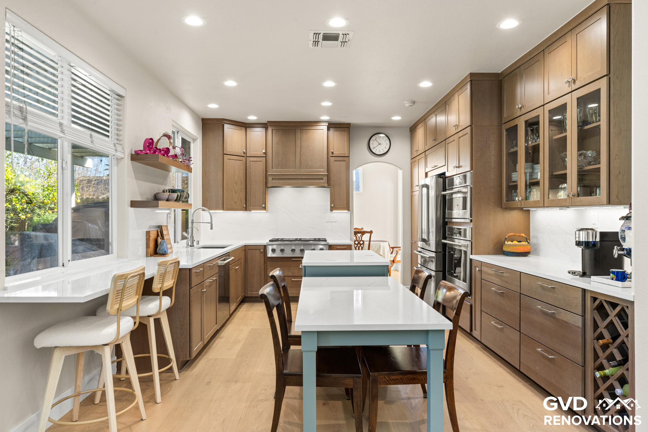 Kitchen & Fireplace Renovation in Davis