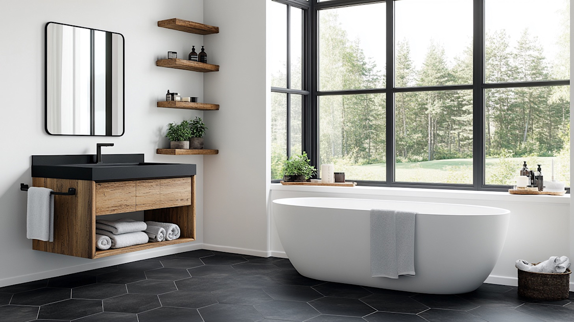 Hexagon Tile Bathroom: Transform Your Space Instantly