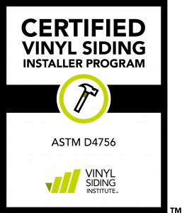 Vinyl Siding Installer Certified by VSI