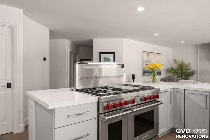 Complete Kitchen Makeover With Custom Island Redesign