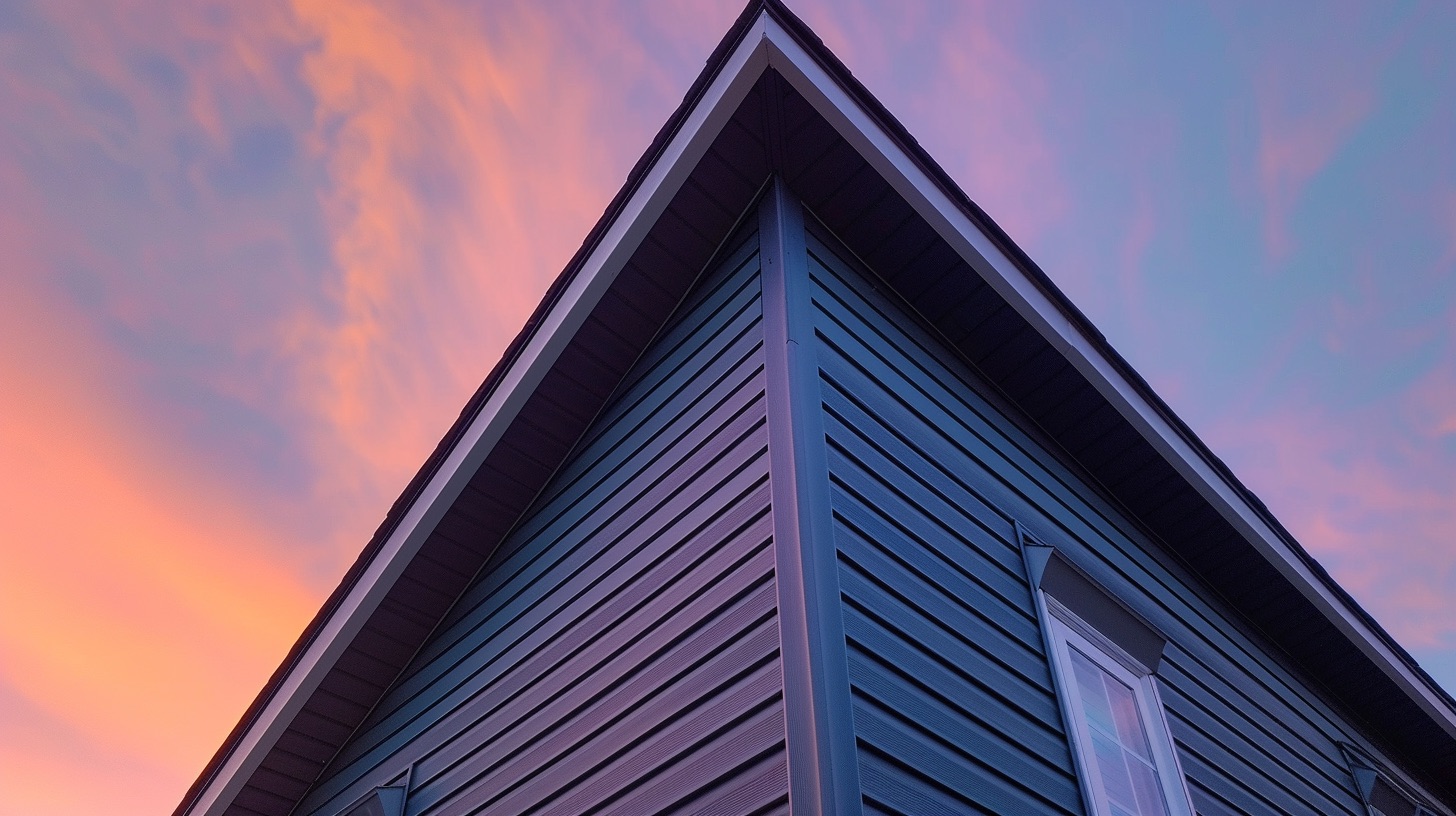 soffit and fascia black