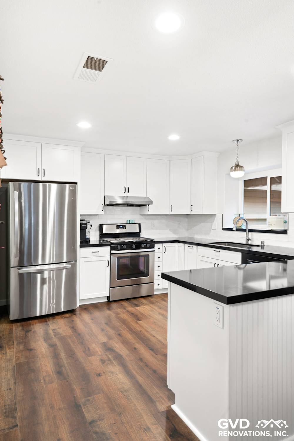 Beautiful White Shaker Kitchen Remodel
