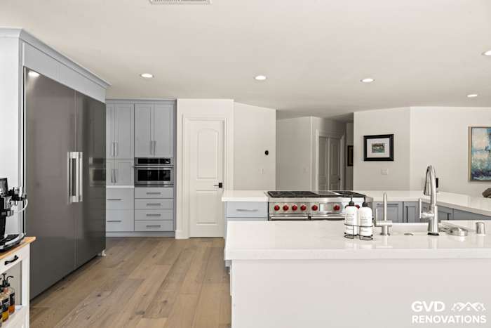 Complete Kitchen Makeover With Custom Island Redesign