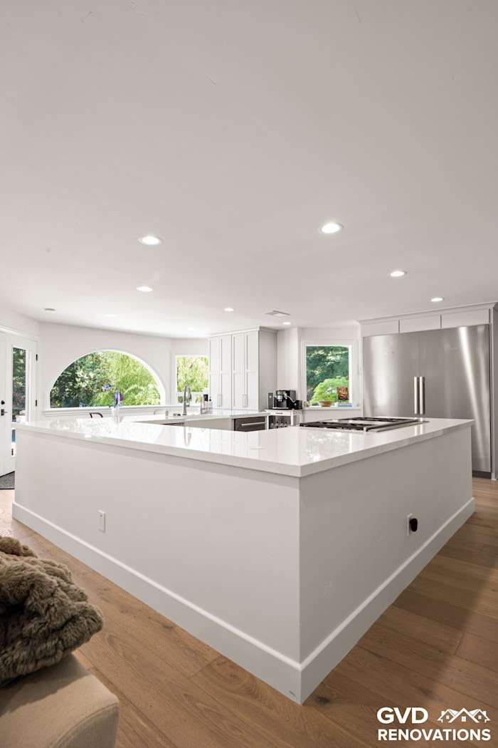 Complete Kitchen Makeover With Custom Island Redesign