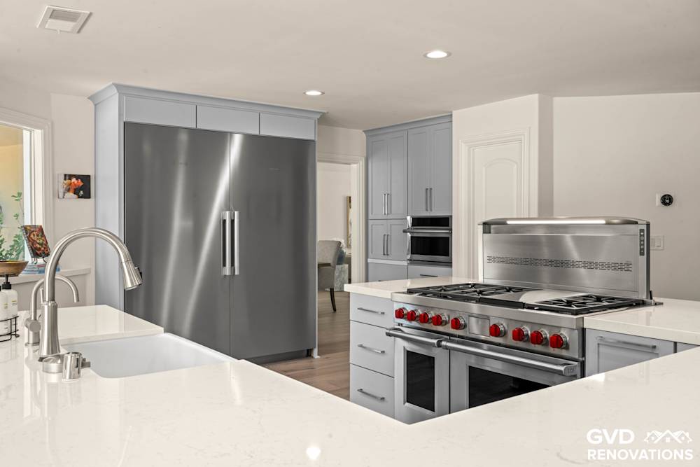 Complete Kitchen Makeover With Custom Island Redesign