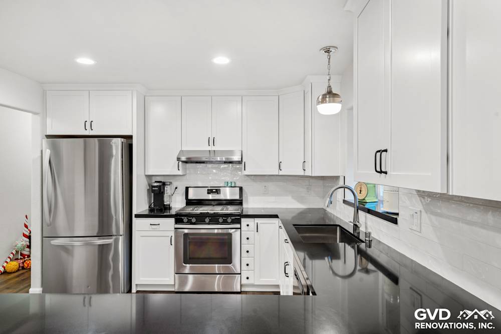Beautiful White Shaker Kitchen Remodel