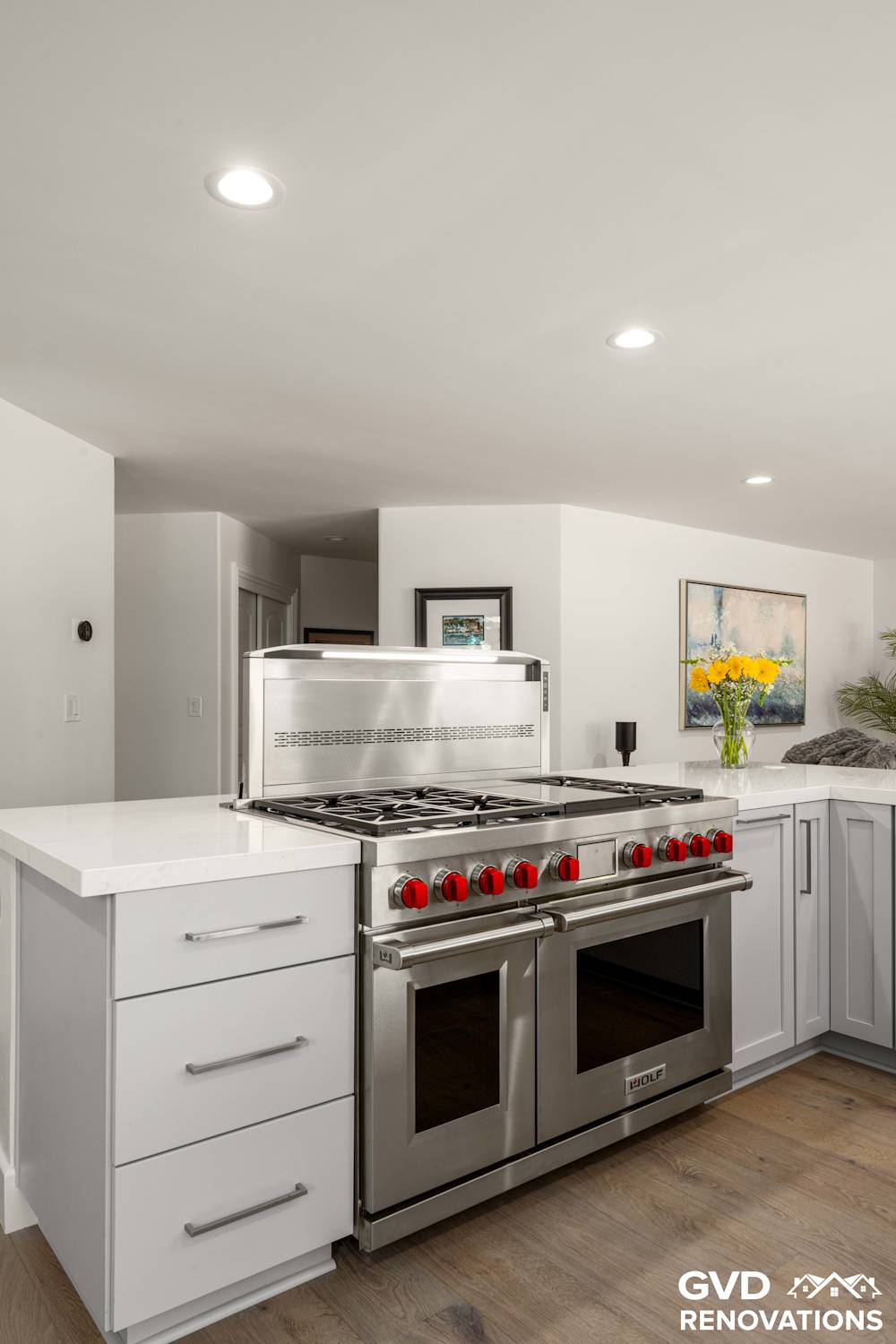 Complete Kitchen Makeover With Custom Island Redesign