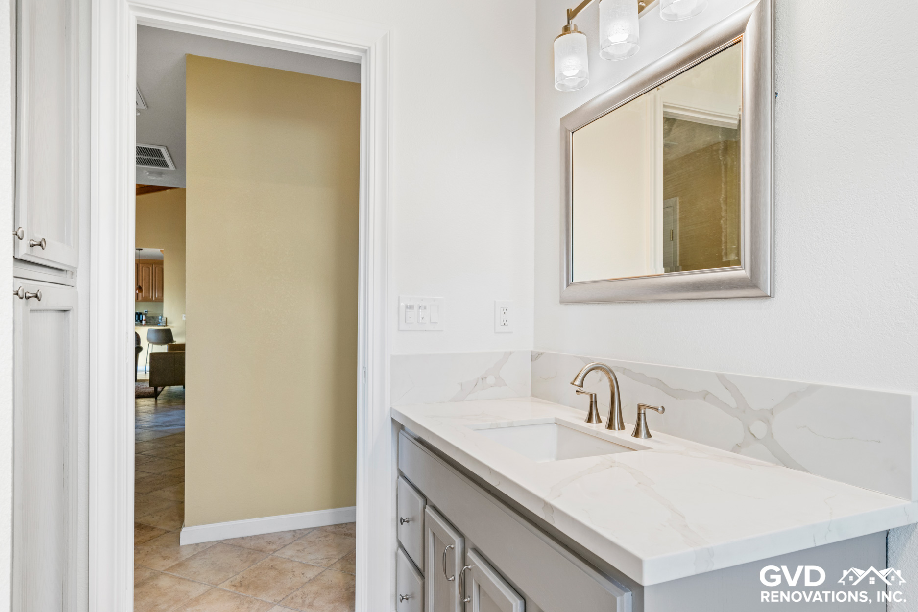 Two Bathrooms Remodeled