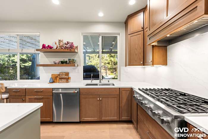 Kitchen & Fireplace Renovation