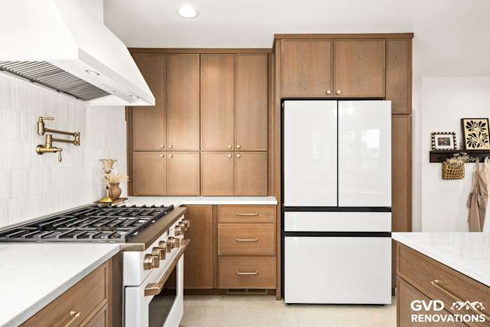 Custom Curved Kitchen Remodel