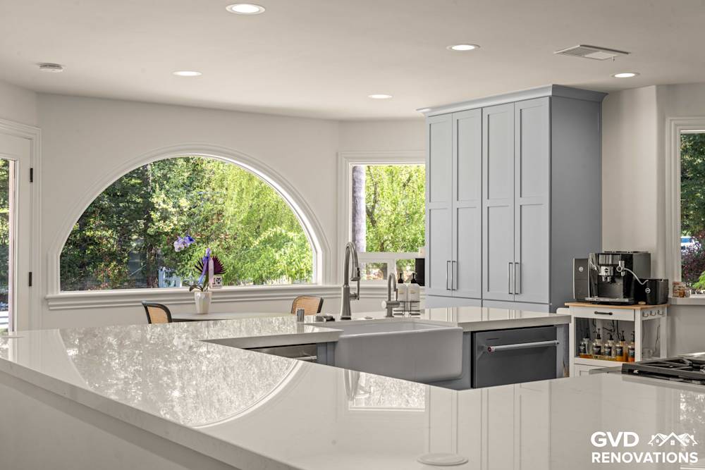 Complete Kitchen Makeover With Custom Island Redesign