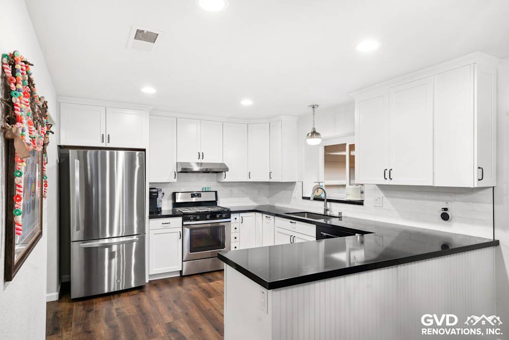 Beautiful White Shaker Kitchen Remodel