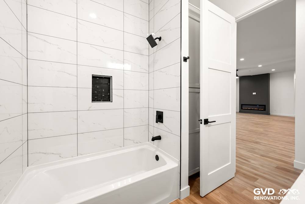 New Construction Bathroom Design