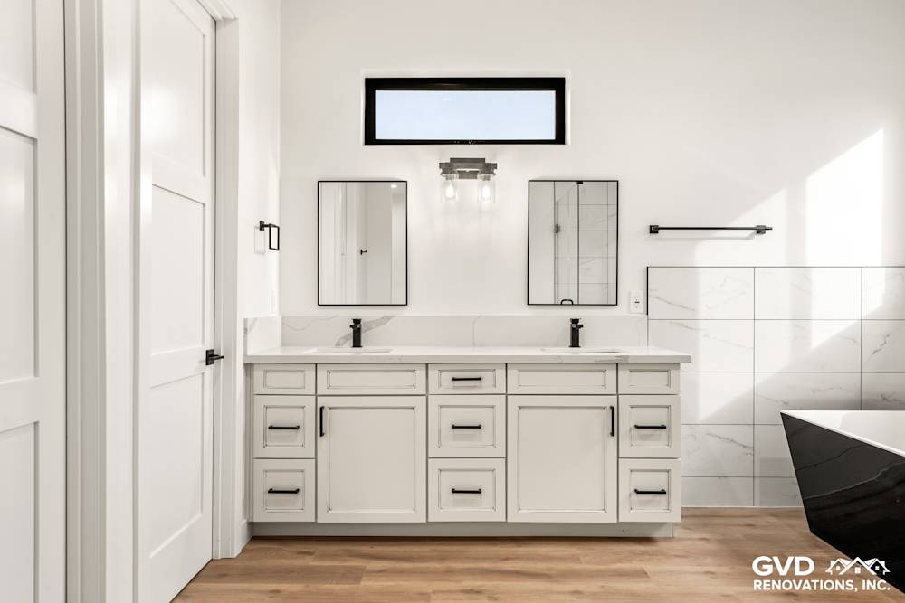 New Construction Bathroom Design