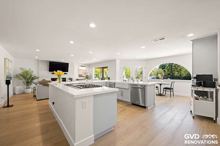 Complete Kitchen Makeover With Custom Island Redesign