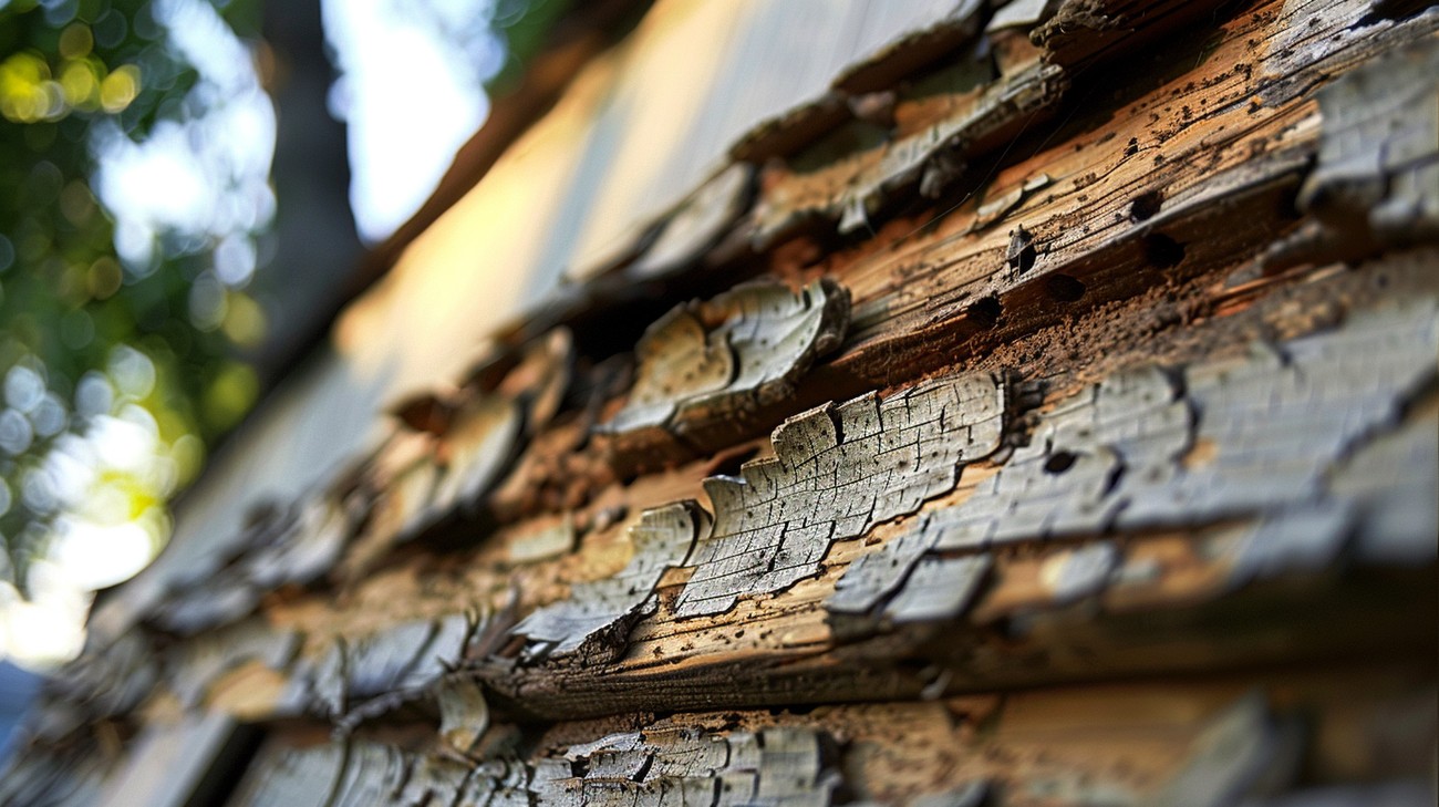 siding woodpecker damage photo