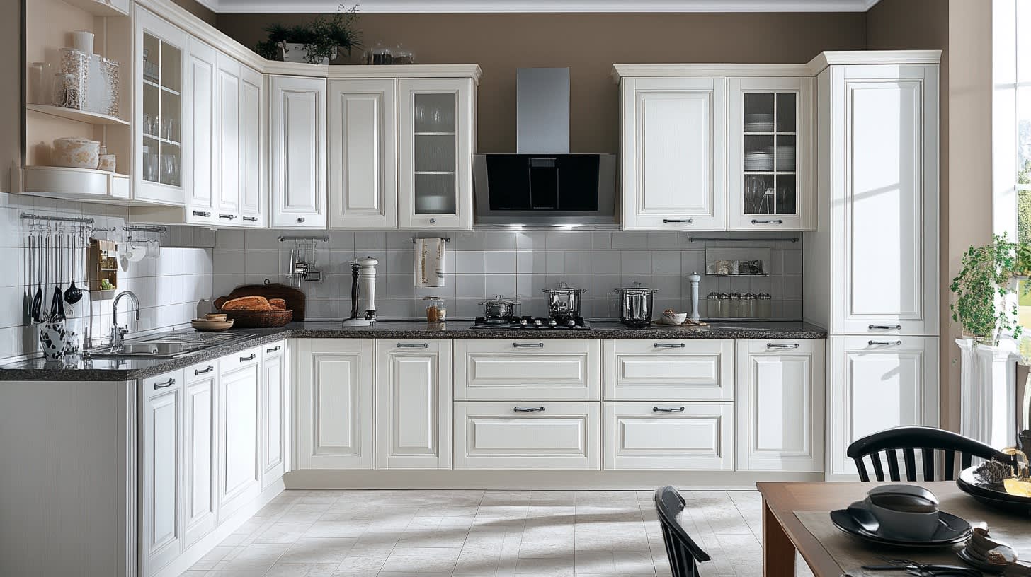 White Kitchen Cabinets: Timeless Elegance for Your Home