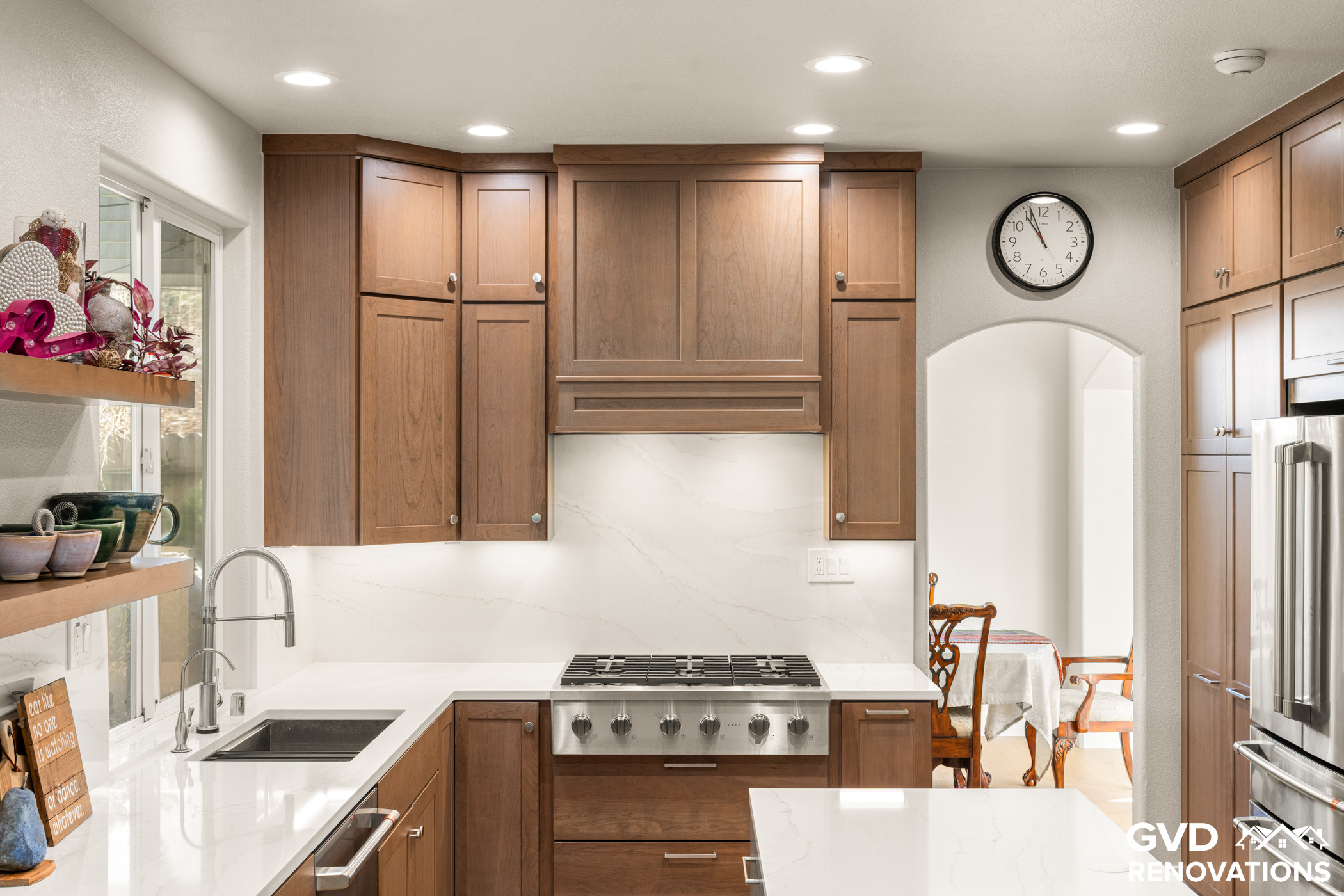 Kitchen & Fireplace Renovation