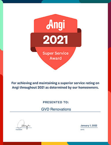 Angie's List Super Service Award