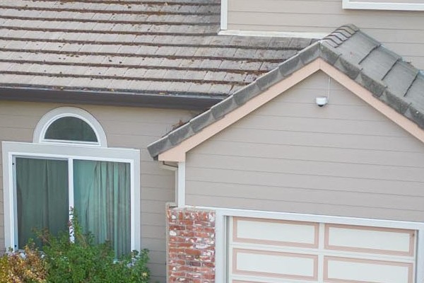 Two-story home in Sonoma with James Hardie Cedarmill siding, Alside vinyl windows, and landscaped surroundings
