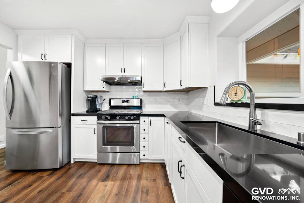 Beautiful White Shaker Kitchen Remodel