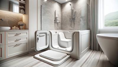 Transform Your Roseville Residence with Elegant and Easy-Access Walk-In Tubs