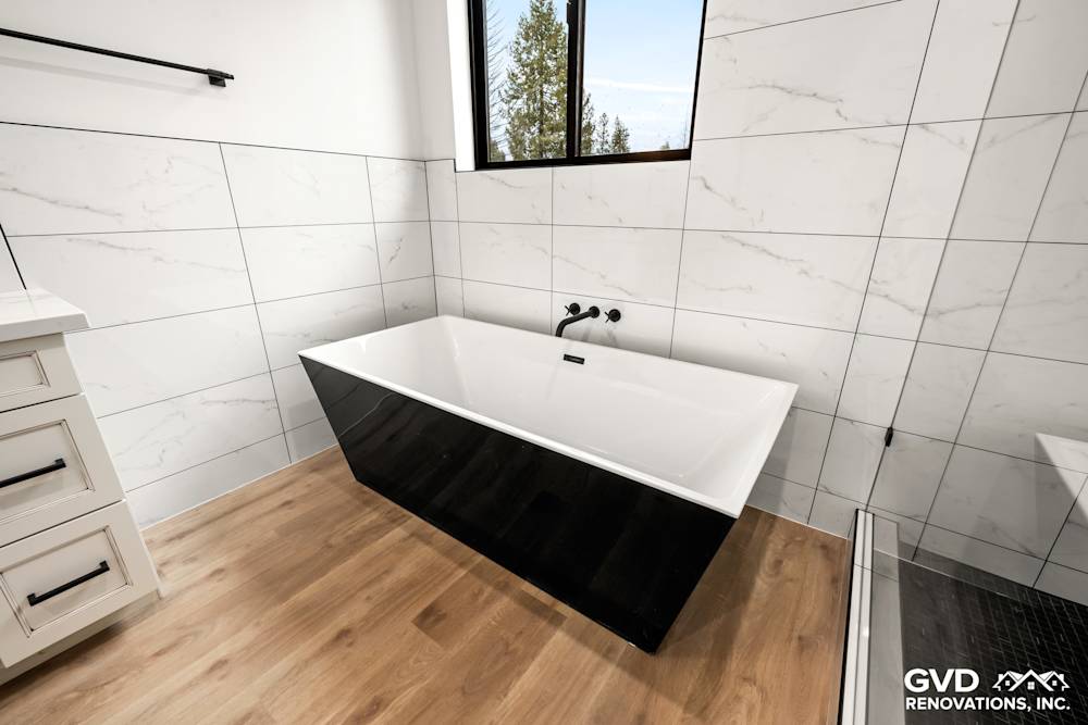 New Construction Bathroom Design