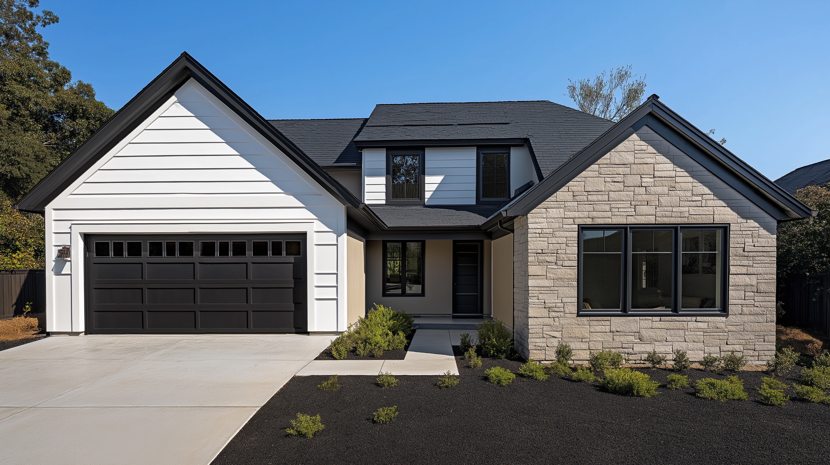 stone veneer siding photo