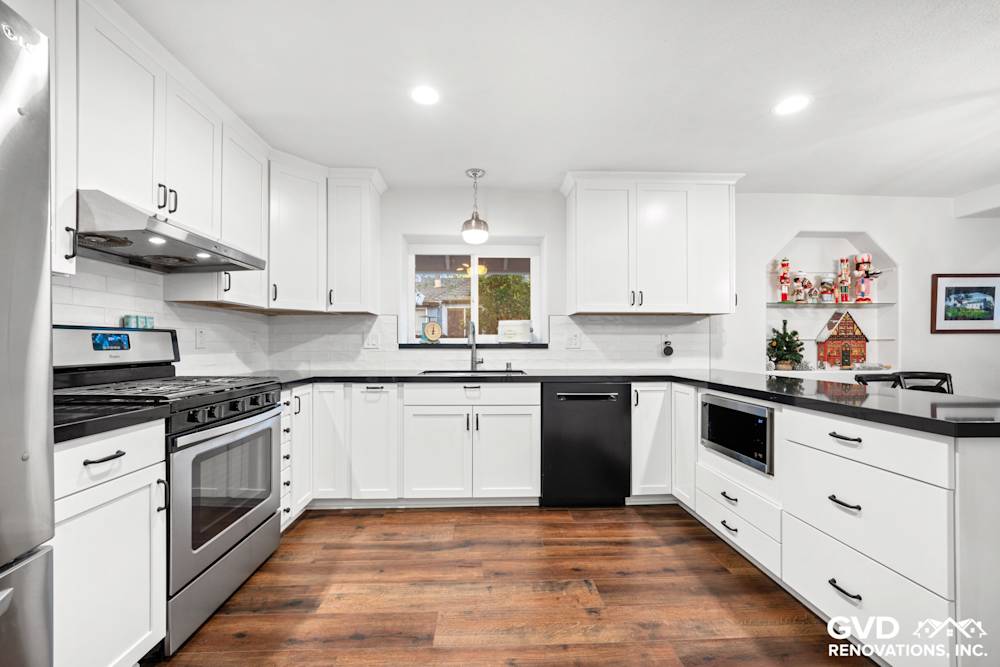 Beautiful White Shaker Kitchen Remodel