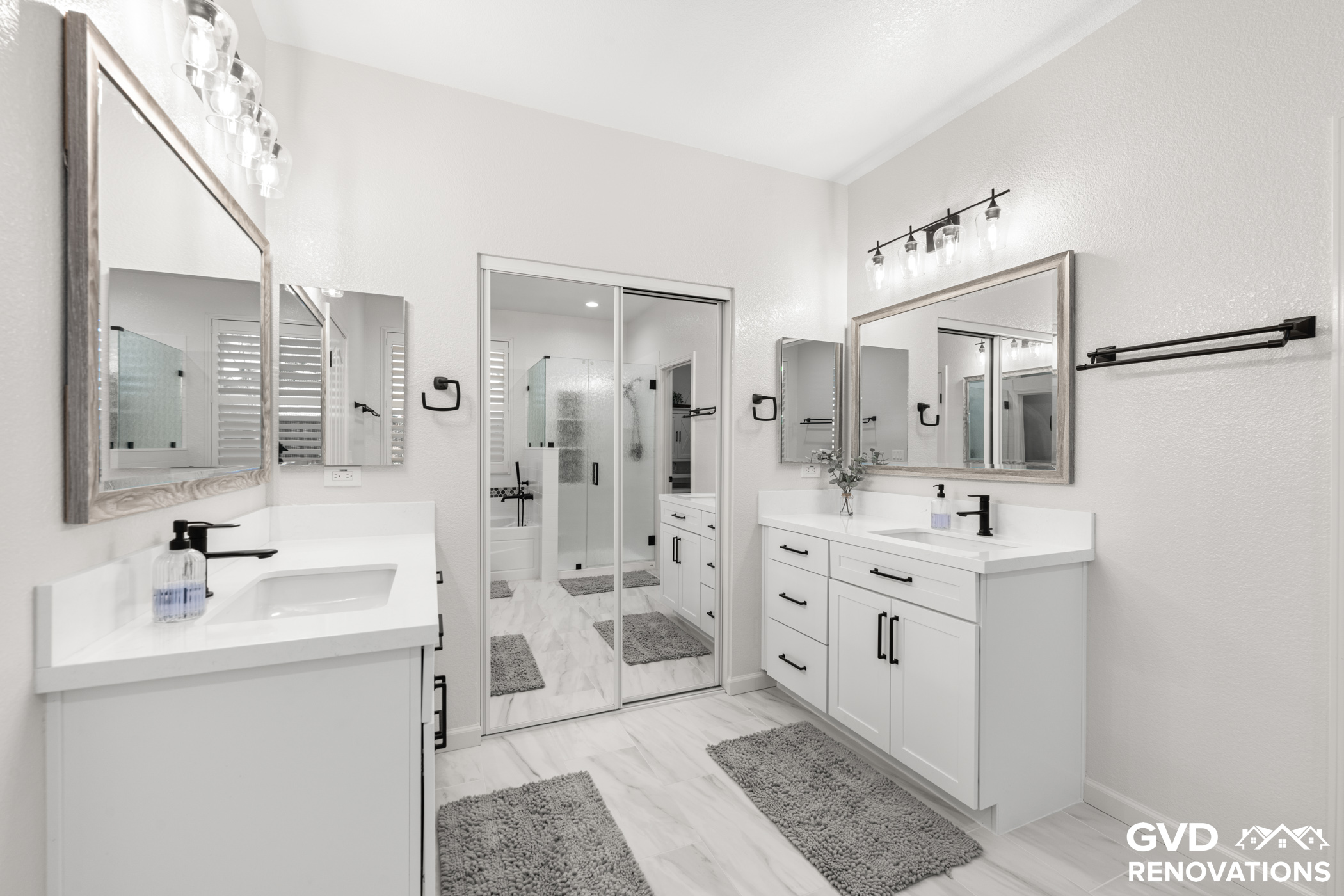 Master and Hall Bathroom Refresh