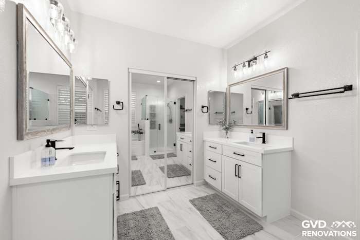Master and Hall Bathroom Refresh