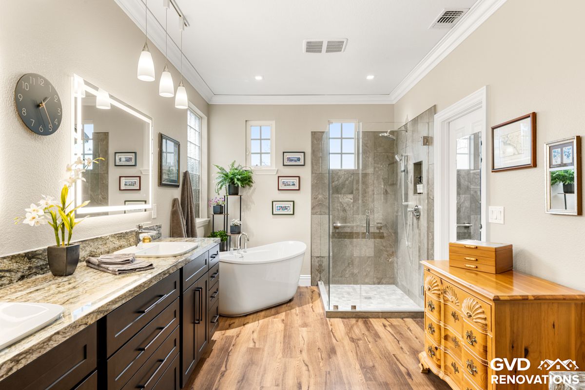 Master Bathroom Renovation in Roseville