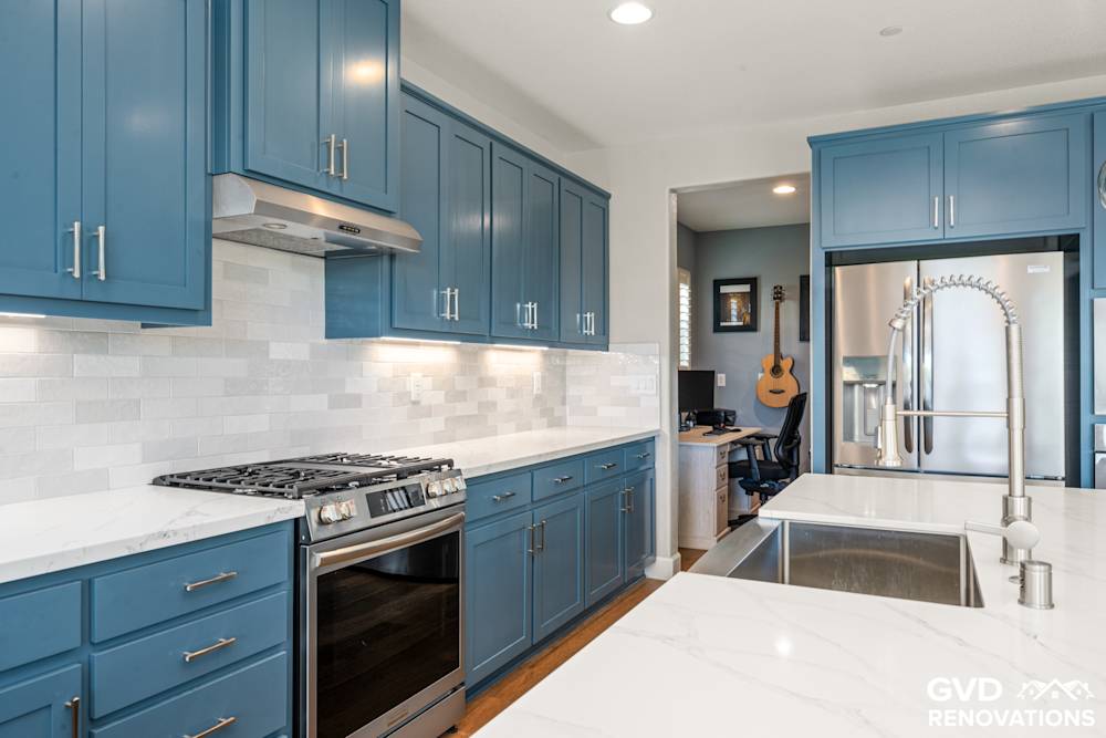 Stunning Kitchen Transformation & Office Conversion