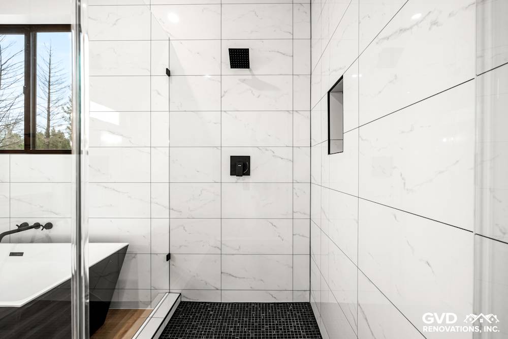 New Construction Bathroom Design