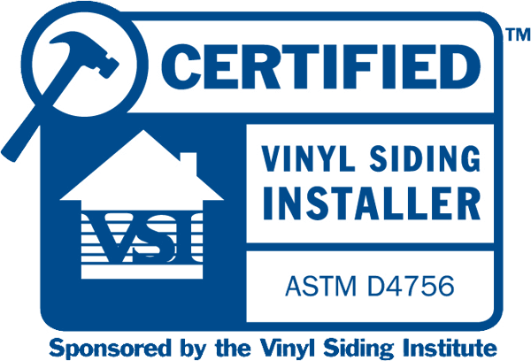 Vinyl Siding Institute Certified Installer