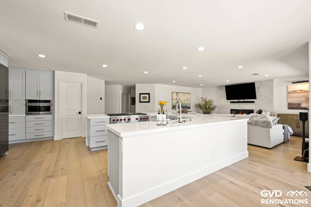 Complete Kitchen Makeover With Custom Island Redesign