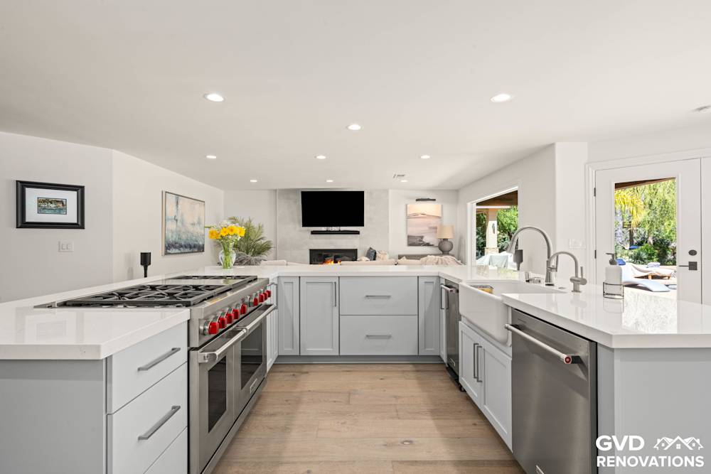 Complete Kitchen Makeover With Custom Island Redesign