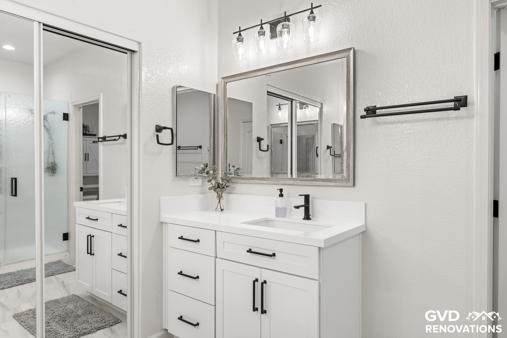 Master and Hall Bathroom Refresh