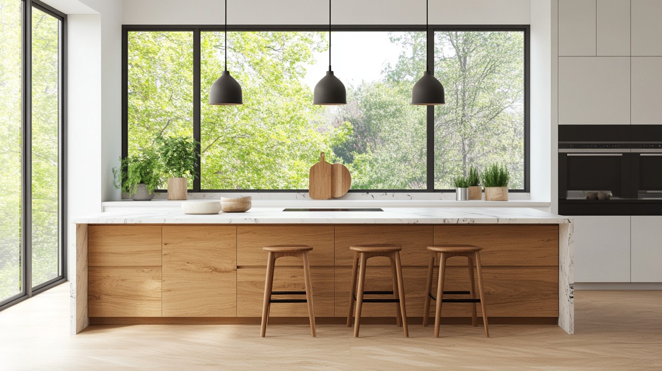 kitchen island with seating near you