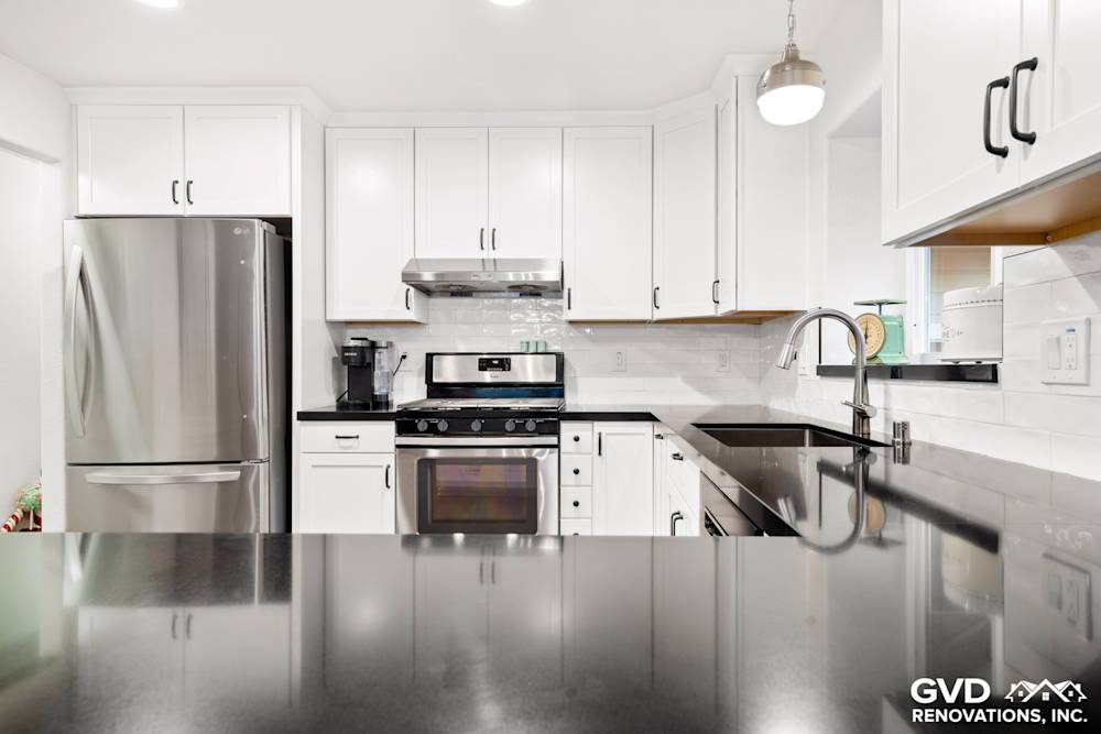 Beautiful White Shaker Kitchen Remodel
