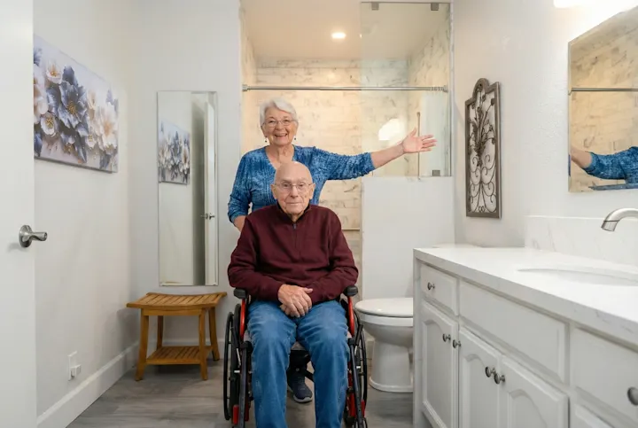 ADA Compliant Bathroom Remodel in Roseville