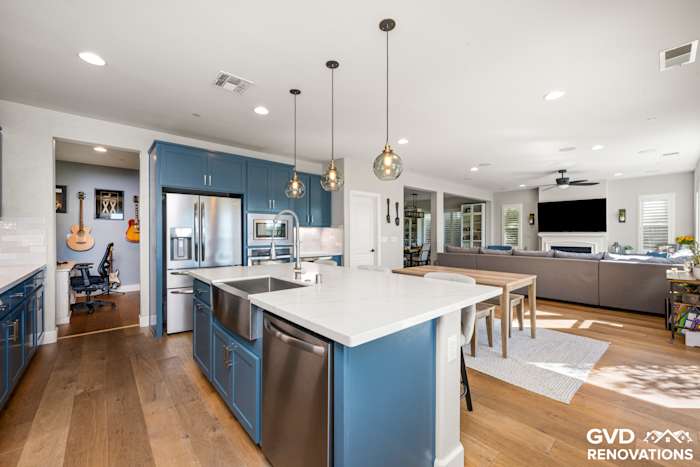Stunning Kitchen Transformation & Office Conversion
