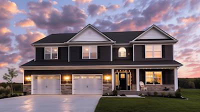 Exploring the Stylish Elegance of a Black Siding House