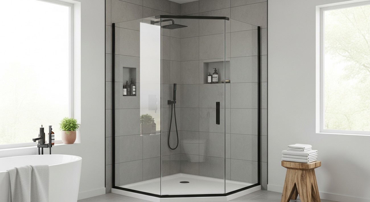 best corner shower