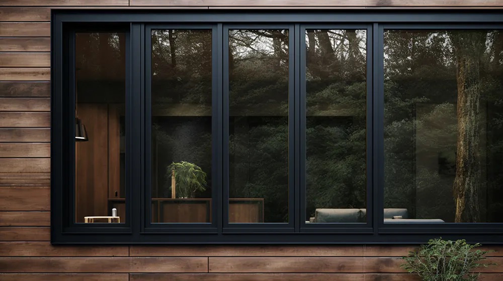 energy efficient black windows