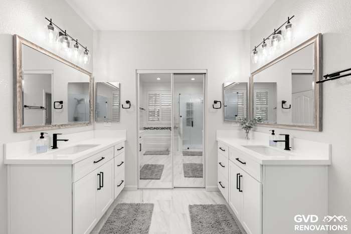 Master and Hall Bathroom Refresh