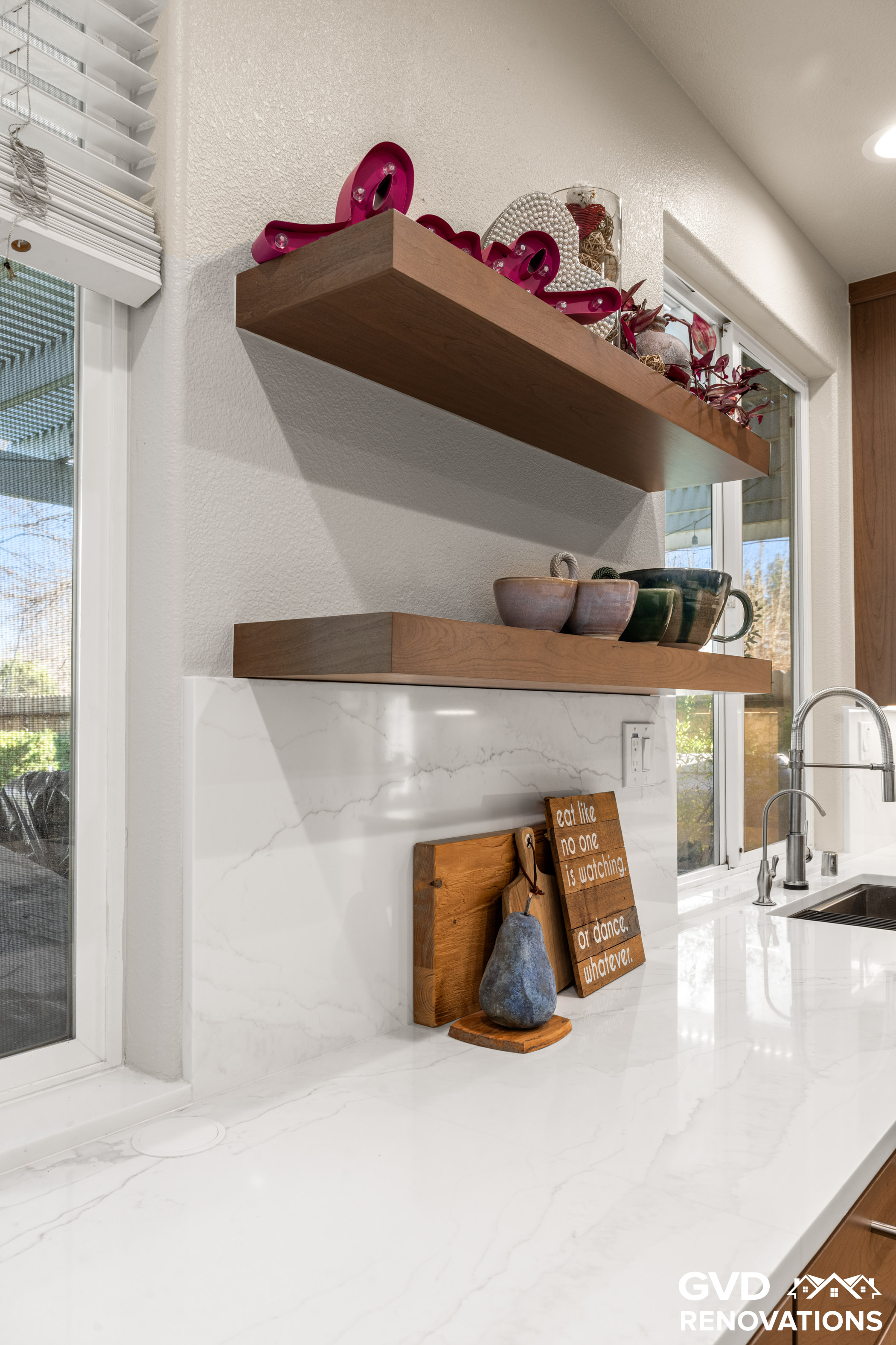 Kitchen & Fireplace Renovation